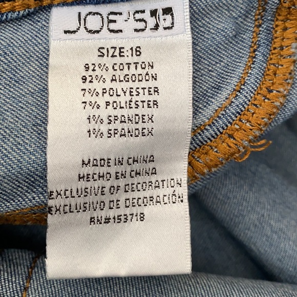 Joe’s jeans size 16 - Picture 12 of 15